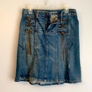 Apt 9 Denim mini skirt